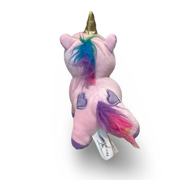 Pixie Crush Snug A Babies Pink Unicorn Plush - Picture 5 of 7